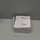 Honeydak 3D Printed Book Shaped Bookmark Holder Book Lover Gift Bookish Accessory Office Desk Supplies Funny Bookmark Accessories End of Year Gift for Teacher (Blue Gray), 3.11 x 1.75 x 3.32 inches