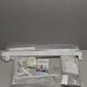 MBQMBSS 37" L x 26.5" H Bed Rail for Toddlers, Baby Bed Rails Guard for Kids Height Adjustable Sturdy Railing with Y-Strap Protective Bed - Fit for Side of Twin Full Queen, King Size, (1 Side)