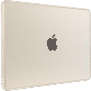 BlueSwan Anti-Cracking Case for MacBook Air 13 inch, M5 2026 M4 M3 M2 2025-2022 A3449 A3240 A3113 A2681, Drop Protection Soft TPU Bumper PC Base for Air 13.6 inch, Frosted Starlight
