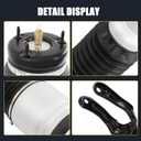 DICMIC Front Left Air Suspension Strut Shock Absorber Compatible with 2011-2015 Jeep Grand Cherokee Replace# 68029903, 68029903AC, 68029903AD, 68029903AE, 68029903AF