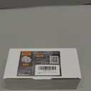 BESTTEN Keyed Entry Door Knob with Lock, Interior and Exterior Door Lock, Standard Ball, Satin Nickel