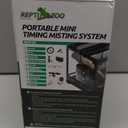 REPTI ZOO 800ml Portable Mister Fogger for Reptile Tank Enclosure - Terrarium Misting System With 2 Nozzles for Amphibians and Rainforest Plants
