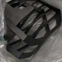 Aunginsy Tail Light Lamp Guard Cover Compatible with Ford Maverick 20222025 Exterior Accessories, Car Back Taillight Grilles Guard Protective Net Frame Carbon Steel Rear Headlight Trim Cover, Black