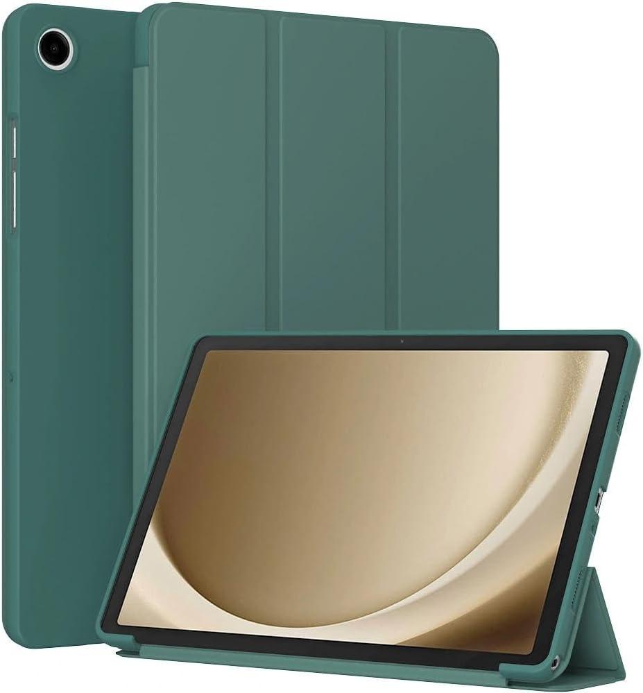 Case for Samsung Galaxy Tab A11 8.7 Inch 2025, Galaxy Tab A9 8.7 Inch 2023 - Slim Lightweight Durable Trifold Stand Cover, Supports Auto Wake/Sleep, Green