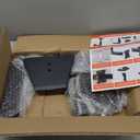 Starlink Mount, Adjustable Starlink Wall Mount Gen 3 with Telescoping Support Arm, Rustproof, Weatherproof for Concrete Walls and Wood Walls, Easy Installation Black (9.4-14.5 Inches Starlink Mount)