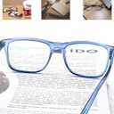 Large Reading Glasses Mens Oversized Wide Readers +2.50 Lightweight Square Magnifying Cheaters for Men W/Big Head 2 Pack