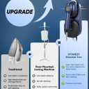 VITANEST Iron Steamer for Clothes, 2-in-1 Steam Iron & Clothes Steamer with Fast Heat-Up, Mini Handheld Garment Steamer for Vertical & Horizontal Ironing, Powerful Steam for Home & Travel (Blue)