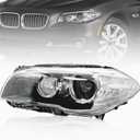 63117343905 Left HID Xenon Headlight Adaptive AFS Compatible with BMW 535i 528i 550i M550 M5 F10 2014-2016 (LH) Need Faultless or New Programmed Original TMS Module (US version)