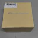 Dome Security Camera, 2.4/5GHz Smart Indoor Baby/Pet Monitoring Cam with Wirless Charger, Motion Detection, Phone APP, Rotate Lens 250Viewing Angle for Home Security (Black)