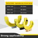 Interchangeable Fork Strut Macpherson Spring Compressor Kit Universal Coil Extractor Tool Set