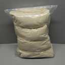 Newwiee 8 Patio Stretch Sofa Cushion Covers Outdoor Cushion Covers Replacement Couch Slipcovers Sofa Seat Cover Soft Chair Cover Furniture Protector for Pet (Ivory White,Waterproof)