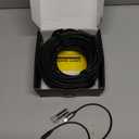 Anykit USB Endoscope Camera with 8 Adjustable LED Lights, Borescope with Semi-Rigid Snake Camera, IP67 Waterproof Inspection Cam Compatible with iPhone and Android Devices (50 ft)