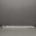 LazBlinds No Tools No Drill 1" Vinyl Mini Blinds, Cordless Blinds for Windows, Light Filtering Horizontal Window Blinds & Shades, 36" W x 64" H, White