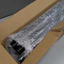 Curtain Rods for Windows 66 to 120, 1 inch Heavy Duty Splicing 10 ft Curtains Rod for Adjustable, Easy Install Drapery Rod for Patio Outside, Bedroom, living room, 120 inch Curtain Pole, Black