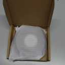 1/2" Thick Spacer for Tub Spout, Flange Trim Ring for Bath Faucet, Eschutcheon Cover Plate for Spigot with Split PVC Blocking Water, Shower Pipe Remodeling Sealer (304SUS-Matte Black)