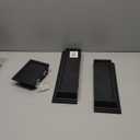 Floating Wall Shelves Sets 3 PCS with Invisible Bracket Picture Ledge Units and Storage,Office Wall Organizer (3, Espresso)