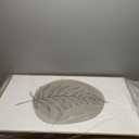 HOURIA Sage Green Leaves Framed Canvas Wall Art Set, Minimalism Boho Leaf Wall Decor, Modern Nature Botanical Wall Painting, Mid Century Plant Art Prints for Living Room, Bedroom, Farmhouse-24 x36 x3