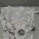 Haysandy 70s Women Disco Costume Set Disco Outfit Shinning Sparkly Dress Jumpsuit for Carnival Halloween Size XL