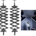 2Packs 2M/78.7inch Drop Pantograph for Studio Ceiling Rail System Pantograph Studio Arm Wall Mounted Constant Force Hinged Telescopic Boom Studio Lighting Hanging Equipment