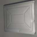 2 Pieces Large Flat Cookie Sheet No Edges, Nonstick Insulated Baking Pan, Commercial Oven Trays for Cooking, 16" X 14", Grey