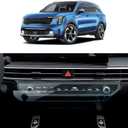 2PCS Car Screen Protector for 2024 2025 Kia Sorento LX/S/EX/X-Line EX/SX/X-Line SX/X-Line SX Prestige/X-Pro SX Prestige Accessories Dashboard Nano Screen Protector Anti-Glare