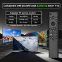Luyeper Replacement for Samsung TV Remote, for 2019-2025 Samsung Remote Control for Smart TV, Frame, QLED, Curved Series