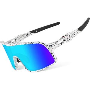 BangLong Polarized Sports Sunglasses for Men Women, UV Protection Sun Glasses for Baseball Running Cycling Fishing