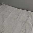 decorUhome Spring Couch Euro Sham Throw Pillow Covers 24x24 Set of 2, Decorative Soft Velvet Neutral Chenille Pillow Covers with Elegant Design for Sofa Bed Living Room Home Decor, Ultimate Gray