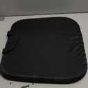 EVEME Large Gel Seat Cushion for Long Sitting with Non-Slip Cover,Soft & Breathable,Seat Cushion for Chair,Car,Office,Desk Chair,Wheelchair (17" x 15" x 1.2" - Gray)