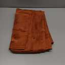 Thanksgiving Tablecloth Rectangle 60x102 Inch, Waterproof Autumn Pumpkin Mushroom Jacquard Table Cloth, Damask Fabric Table Covers for Harvest Parties, and Fall Decor, Terracotta