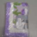 Boao Lavender Purple Bath Mat Floral Tufted Bathroom Rug Lilac Spring Flowers Non Slip Soft Absorbent Lavender Bathroom Decor Accessories for Bedroom Kitchen Floor Tub Shower Sink, 24 x 16 Inches