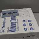 Westinghouse Electric Blanket Heated Throw | 6 Heating Levels & 4 Hours Auto Off | Flannel to Sherpa Reversible 50x60 | Machine Washable, Navy Blue