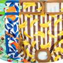 wegreeco Washable Reusable Premium Dog Diapers,Pack of 3,Small Dog Puppy & Doggy Diapers Female,Dog Period Panties Diapers Female in Heat Fruits L (Large (15"-17" Waist))