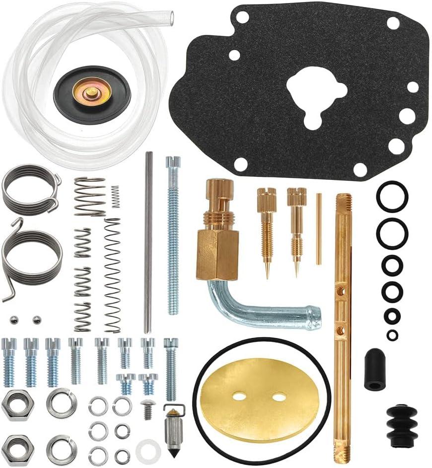 Carburetor Rebuild Kit Replacement for S&S Master Repair kit for Super E Carb 499619 11-2923 with w/ 90swivel Gaskets