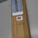 LazBlinds No Drill Bamboo Roman Shades, 26" W x 48" H, Star-Brown