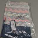 Vineyard Vines Men's Abstract Waves Long-Sleeve Dunes Tee (Blue, S)