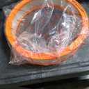 A-Premium Engine Air Filter, Aspirated, Replacement Paper Air Filter Element 14 in. Diameter: 3 in. Tall Orange Rubber Ring, Vehicle type Car, Model 120-179, Set Of 2