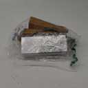 Yoiemivy Portable Fly Fans for Tables to Keep Your Food/Meal Clean for Outdoor, Indoor, Picnic, Dinner and Classroom, Wood Grain, 4 Pack