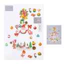 Christmas Window Stickers Santa Claus Xmas Tree Glass Stickers Ornament New Year Party Decorations Decal