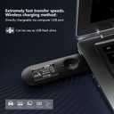Mp3 Player, USB Mp3 Player with FM Radio, idoooz U2 8GB Music Player Expandable UP to 32 GB, USB Stick Mp3 Player for Running, Recording, Gym, Jogging, Sports, Lossless Sound Quality