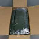 HIG 3pc Green Queen Size Comforter Set - All Season Reversible Down Alternative Bedding Comforter Set - Quilted Duvet Insert with Corner Tabs - Box Stitched Blanket - Breathable, Soft, Fluffy