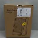 Radiant Space Heater, Portable Electric Heater, Infrared Heaters for Indoor Use, Halogen Heater for Garage Office, Foldable Holder, Overheat and Tip-over Protection, ETL Listed