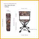 360° Degree Swivel Hunting Chair Stool Seat, Standard