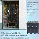 Q320 Circuit Breaker, 3 Pole 20-Amp, 120/240v, Fit for Siemens Type EQ, EQL, SEQ, EQG, PL and ES Series loadcentres.Plug-in Standard Circuit Breaker,Thermal Magnetic Protection