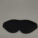 LitBear Sleep Mask for Side Sleeper Women Men, Eye Mask for Sleeping Light Blocking, 3D Contoured Cup Sleeping Mask, Soft Breathable Sleep Eye Mask with Adjustable Elastic Strap for Travel (1 Count (Pack of 1), Black)