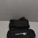 MOON LENCE Portable Camping Chair Backpacking Chair - The 4th Generation Ultralight Folding Chair - Compact, Lightweight Foldable Chairs for Hiking Mountaineering, Beach (Black-below 180 Lbs for Comfort Use)