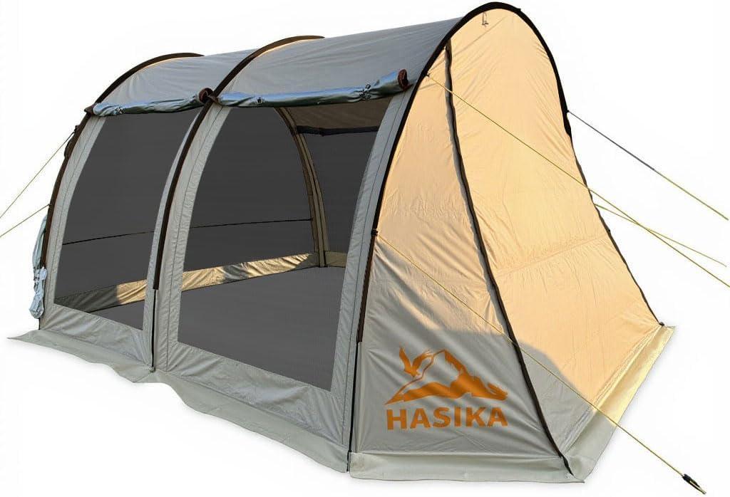Tents for Camping 4-6 Person Large Mesh Windows Waterproof Family Camping Tent Universal for Outdoor Festival Party
