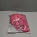 Women Sequin Sparkly Rhinestone Mini Dress Sleeveless Backless Deep V Neck Glitter Short Cami Dress Party Clubwear (Medium, Hot Pink)