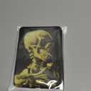 Cover for All New 7 Inch Kindle Paperwhite 12th Gen 2024/ Colorsoft Signature Edition(NOT for 6.8 Inch 2022) - Case with Hand Strap - Leather with Cool Stylish Halloween - Van Gogh Head of a Skull
