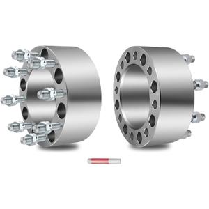 ECCPP 2PCS 3 inch Wheel Spacers 8 Lug 8x6.5 to 8x6.5 fits for Chevrolet Silverado 1500 HD for Chevrolet Silverado 2500 HD for Chevrolet Silverado 3500 for Suburban 2500 for Ram 2500 3500